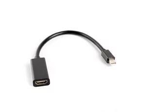 LANBERG LANBERG Adapter mini DisplayPort M > HDMI F na kablu KKL1KPBV0030 - Adaptery i przejściówki - miniaturka - grafika 2