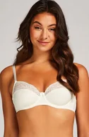 Biustonosze - Hunkemöller Biustonosz nieusztywniany z fiszbinami Sophie Biały - miniaturka - grafika 1