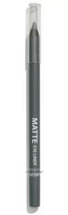 GOSH - Matte Eye Liner - Wodoodporna matowa kredka do oczu - 1,2 g - 017 CLASSIC GREY - Kredki do oczu - miniaturka - grafika 1