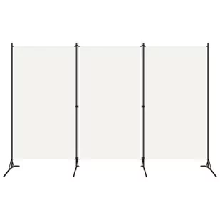 Parawan 3-panelowy, biały, 260 x 180 cm - Parawany - miniaturka - grafika 1