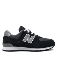 Sneakersy damskie - Sneakersy New Balance GC574TWE Czarny - miniaturka - grafika 1