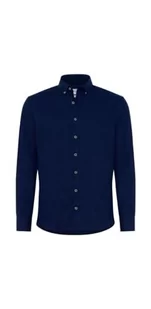 BRAX Męska koszula w stylu Daniel C Light Smart męska koszula w delikatnej flanelowej koszuli z kołnierzem zapinanym na guziki, monochromatyczna, XL - Koszule męskie - miniaturka - grafika 1