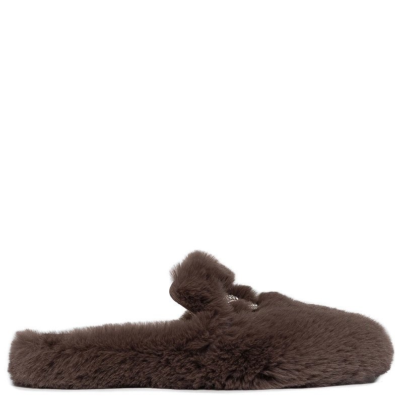 Macarena Kapcie Damskie Taupe Brązowe ANAIS14-TAUPE r.40