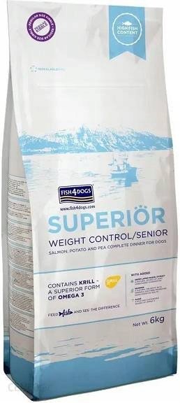 Fish4Dogs Superior Weight Control - Light 12 kg