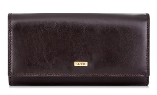 OCHNIK SL-125-89 brązowy skórzany portfel damski SL-125-89 - Portfele - miniaturka - grafika 1