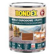 Farby i impregnaty do drewna - Bondex Bondex Lakierobejca pogodoodporna tek 750 ml - miniaturka - grafika 1