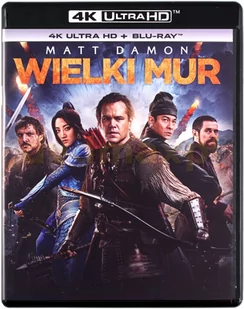 Filmostrada Wielki Mur. 2 Blu-ray 4K Ultra HD Yimou Zhang - Filmy fantasy DVD - miniaturka - grafika 1