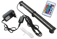 Oświetlenie akwarium - LAMPKA do AKWARIUM LED RGB z Efektem Bąbelków 28cm czarna ZD87 - miniaturka - grafika 1