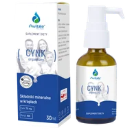 Witaminy i minerały - Avitale Cynk organiczny, glukonian cynku, 30 ml - miniaturka - grafika 1