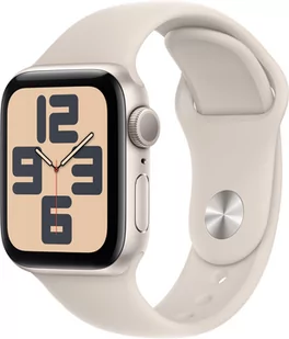 Apple Watch SE 2-gen GPS 40mm S/M Beżowy - Smartwatch - miniaturka - grafika 2