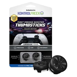 Nakładki na analogi KONTROLFREEK Black Galaxy do padów PS4/PS5 - Akcesoria do Playstation - miniaturka - grafika 1