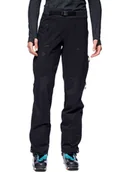 Spodnie narciarskie - Black Diamond Hardshellowe spodnie narciarskie "Dawn Patro" w kolorze czarnym - miniaturka - grafika 1