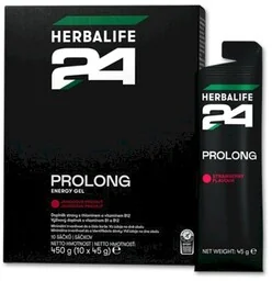 Herbalife24 Prolong Żel Energetyczny 10 x 45g truskawka - Napoje energetyczne i izotoniczne - miniaturka - grafika 1