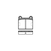 Klocki hamulcowe - RoadHouse Zestaw klocków hamulcowych, hamulce tarczowe 2006.60 - miniaturka - grafika 1