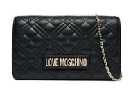 Torebki damskie - Love Moschino JC4079PP1MLA0000, damska torba na ramię, czarna, wyjątkowa, Czarny, Taglia unica - miniaturka - grafika 1