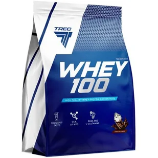 TREC, Whey 100, czekolada, 2000 g - Odżywki białkowe - miniaturka - grafika 1