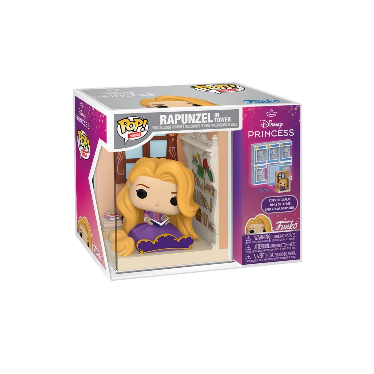 Funko, Funko POP! Nooks, KRESKÓWKI, Figurka Kolekcjonerska,Tangled, Rapunzel's Tower