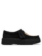 Półbuty damskie - Clarks Półbuty Torhill Bee 26181189 Brązowy - miniaturka - grafika 1