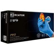 Rękawice robocze - Rękawice Nitrylowe XXL Blue BARDZO MOCNE GRIP - miniaturka - grafika 1