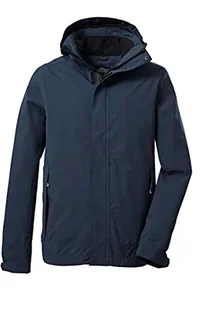Killtec Męska kurtka funkcyjna/kurtka outdoorowa z odpinanym kapturem KOS 87 MN JCKT_XENIOS, granatowa, 3XL, 39147-000 - Kurtki męskie - miniaturka - grafika 1