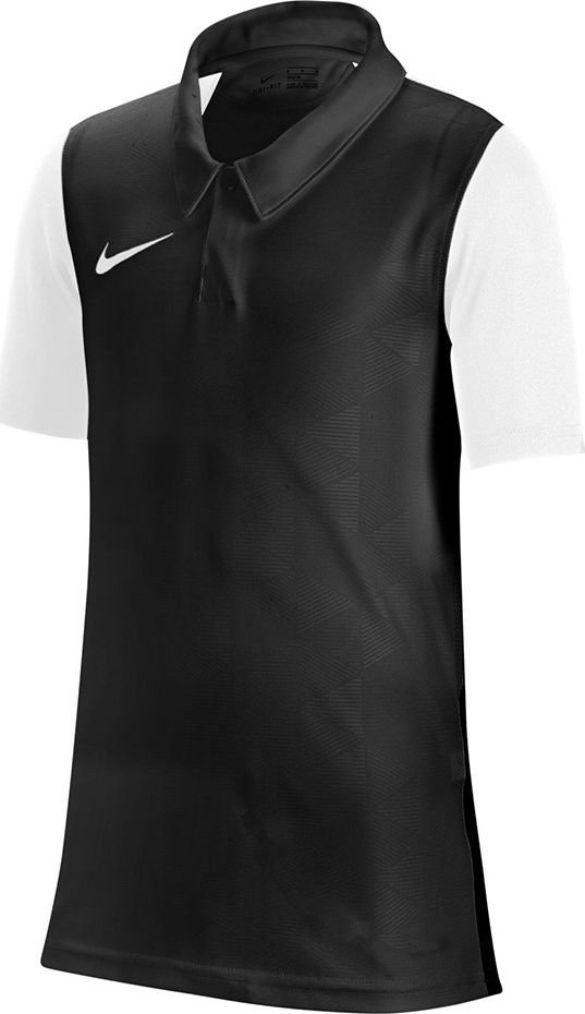 Nike Koszulka Nike Y Trophy IV JSY SS czarno-biała JUNIOR BV6749 010 : Rozmiar - M