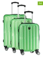 Torby podróżne - Canadian Peak 3-częściowy zestaw "Sorenteak" w kolorze zielonym - miniaturka - grafika 1