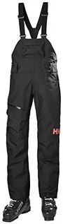Spodnie damskie - Helly Hansen Helly-Hansen Damskie spodnie Powderqueen Bib, czarne, XL 65643 - grafika 1
