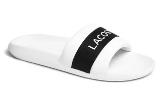 Klapki i japonki męskie - Buty klapki męskie LACOSTE CROCO Slide 0721 1 CFA (7-41CMA0007042) -40.5 - grafika 1