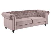 Sofy i kanapy - Actona Actona Charlietown Sofa Czerwony 0000091180 - miniaturka - grafika 1