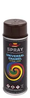 Farby zewnętrzne - Spray Uniwersalny RAL8016 Brązowy 400ml emalia Cha - miniaturka - grafika 1