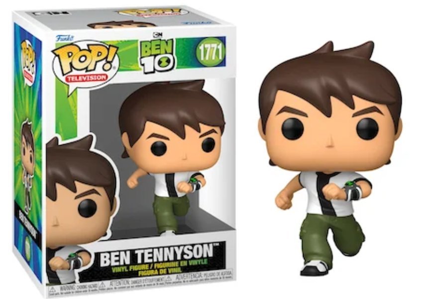 funko pop! ben 10 tv 1771 ben tennyson figurka
