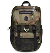 Plecaki - Invicta Plecak - JOLLY X CAMO, Zielony - Kieszeń PC 15,6'' - Podróże i wypoczynek - 27 LT - dla mężczyzn kobiet - 100% z recyklingu, Wojskowy zielony, Taglia unica, Casual - miniaturka - grafika 1