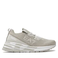 Sneakersy męskie - Sneakersy EA7 Emporio Armani X8X095 XK240 T498 Szary - miniaturka - grafika 1