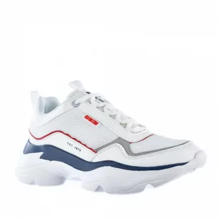 Sneakersy damskie BIG STAR JJ274A116 białe - Sneakersy damskie - miniaturka - grafika 1