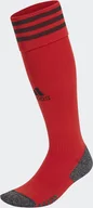 Skarpety termoaktywne - Getry piłkarskie adidas Adi 21 Socks czerwono-szare GN2984 34-36 - miniaturka - grafika 1