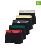 Majtki męskie - adidas Bokserki (5 par) w kolorze czarnym - miniaturka - grafika 1