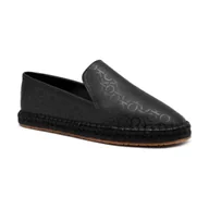 Espadryle damskie - Calvin Klein Espadryle EPI MONO | z dodatkiem skóry - miniaturka - grafika 1