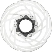 Hamulce rowerowe - Jagwire Sport SR1 Tarcza hamulcowa CenterLock, silver 140mm 2021 Tarcze hamulcowe 18020043 - miniaturka - grafika 1