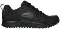 Buty trekkingowe męskie - Buty trekkingowe męskie Skechers Escape Plan outdoor czarne (51591-BBK) - miniaturka - grafika 1