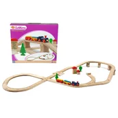 Pociągi dla dzieci - Eichhorn Kolejka, okrężny tor, 45 el. 100001203 - miniaturka - grafika 1