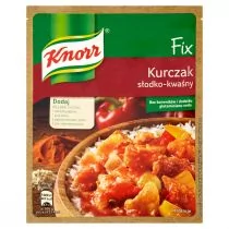 Knorr Kurczak słodko-kwaśny - Buliony i przyprawy w kostkach - miniaturka - grafika 1