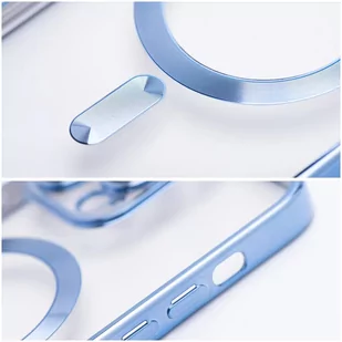 Etui Futerał Electro Mag Cover do iPhone 12 Pro Max niebieski - Etui i futerały do telefonów - miniaturka - grafika 4