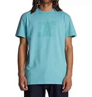 Koszule męskie - Quiksilver DC Star Pigment Dye HSS Koszula męska, Niebieski, S - grafika 1