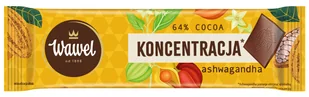 Baton MINIczekolada Gorzka 64% Ashwaganda Koncentracja Wawel 20g - Batoniki - miniaturka - grafika 1