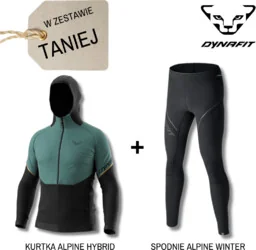 DYNAFIT Zestaw na zimę dla Niego: kurtka Alpine Hybrid Jacket + spodnie Alpine Winter Tight - Kurtki i kamizelki sportowe damskie - miniaturka - grafika 1