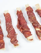 Przysmaki dla psów - ALDA ALDA paski ryby zawijane kaczką 100g PALD116 - miniaturka - grafika 1