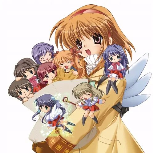 Plakat Anime Manga Kanon kan_058 A2 (custom)