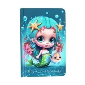 Szkolne artykuły papiernicze - Notatnik 140x95/64K kratka Mała Syrenka FRESH - miniaturka - grafika 1