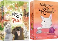Gry planszowe - Najlepsza gra o kotach + Najlepsza gra o psach - miniaturka - grafika 1