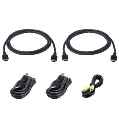 Przełącznik Aten Zestaw bezpiecznych kabli KVM ATEN 2L-7D02UH21X5 do podłączenia dwóch wyświetlaczy przez HDMI 14.01.7593